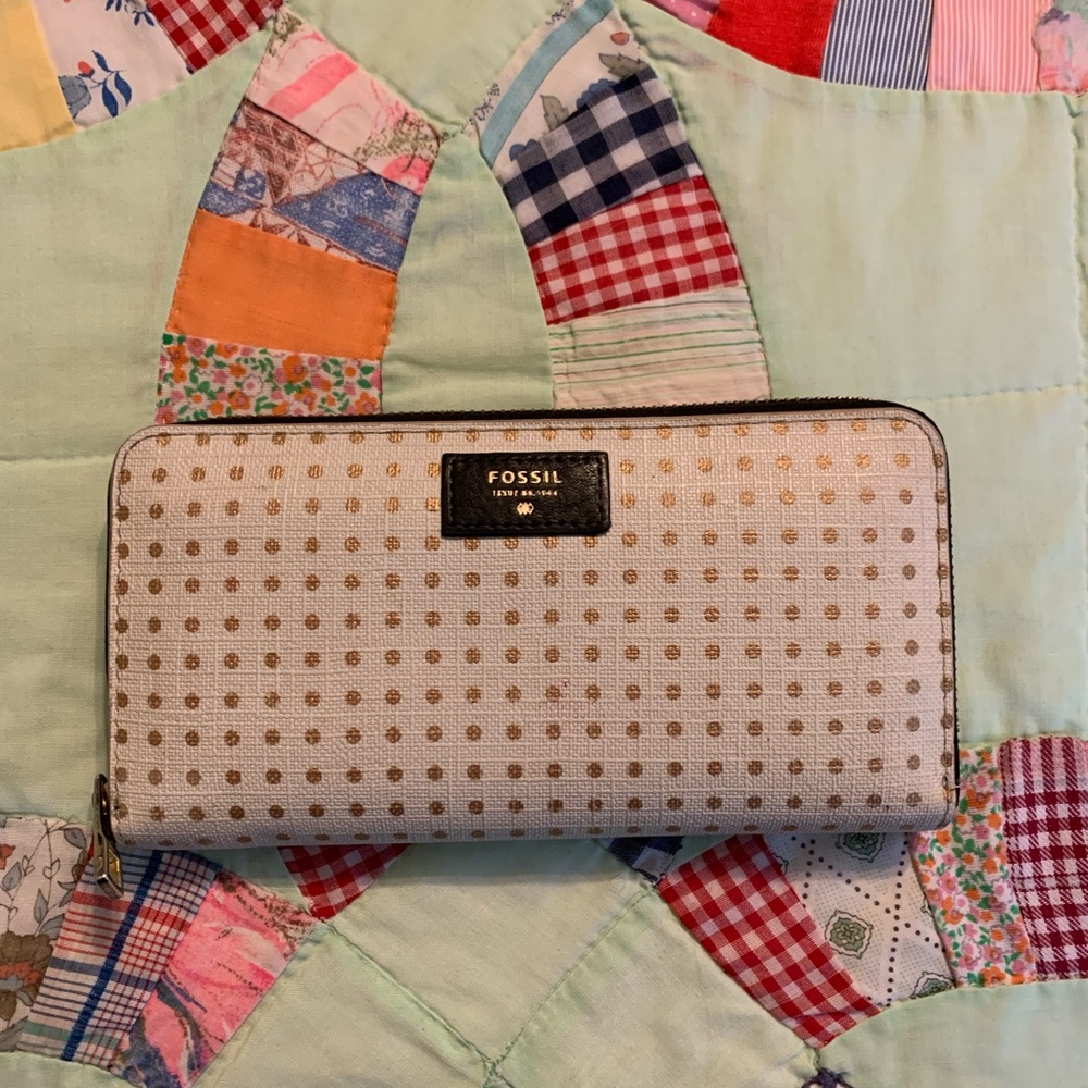 Fossil Zip Wallet